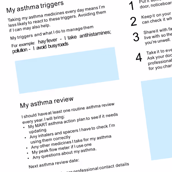 Asthma Plan Square