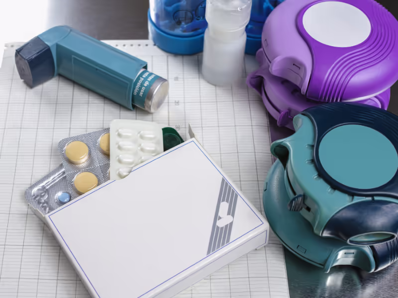 Steroid And Salbutomal Inhalers